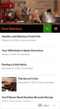 Mobile Screenshot of datzdelicious.com